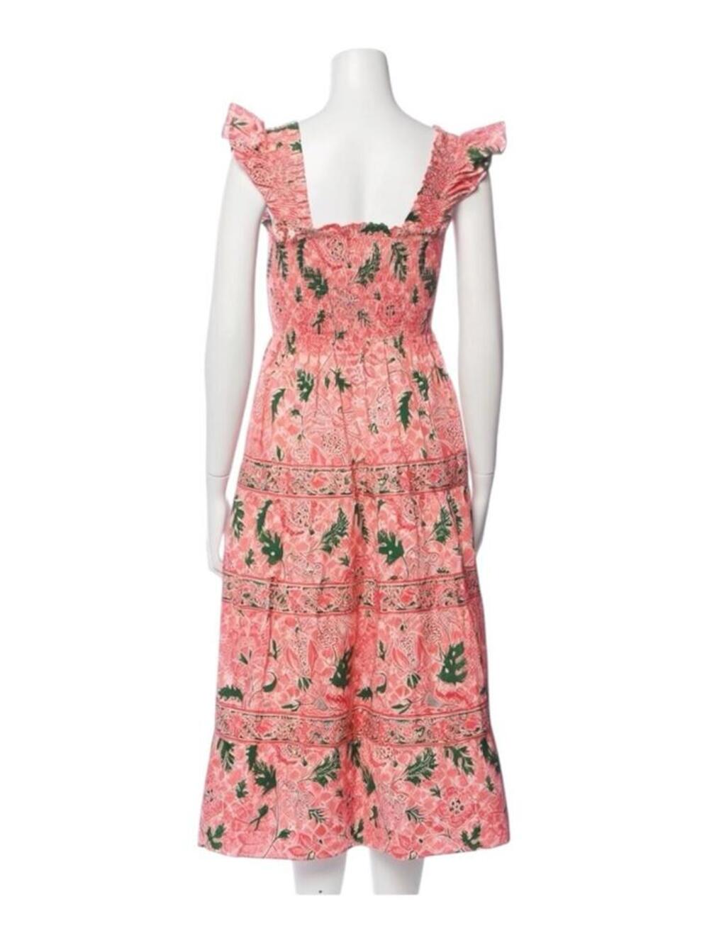 Hill House Home Pink Floral Ellie Nap Dress in size M. - Picture 7 of 9